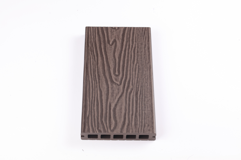 TL serial embossing mocha wpc decking