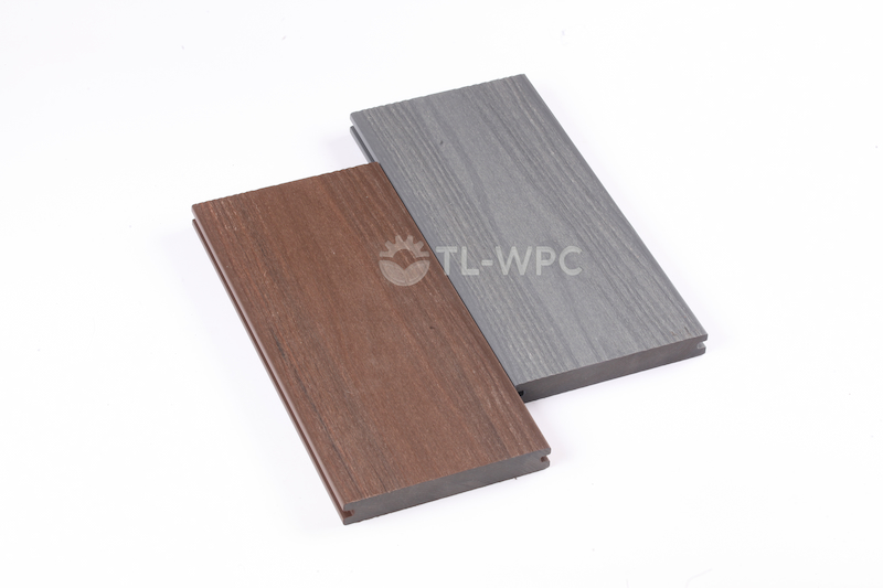 TL WPC capped solid wpc decking