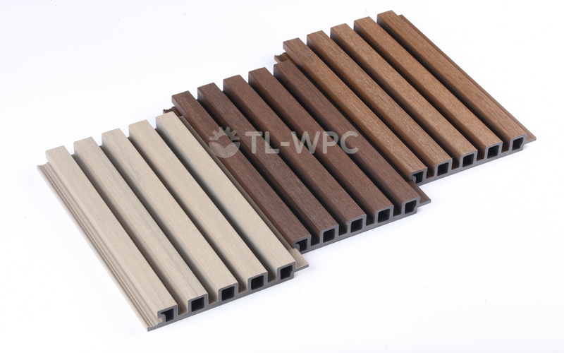 custimized color capped fluted wall cladding