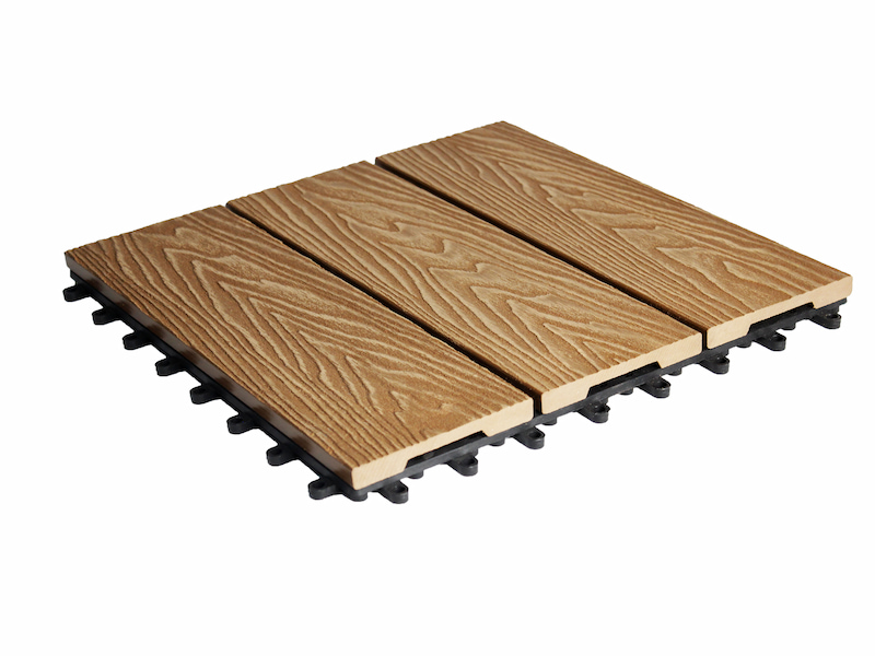 tl wpc teak color diy tiles